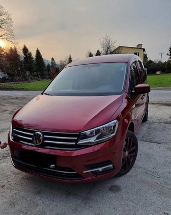 Volkswagen Caddy cena 75900 przebieg: 160000, rok produkcji 2016 z Biała małe 7